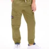 Pantalones cargo elásticos para niño
