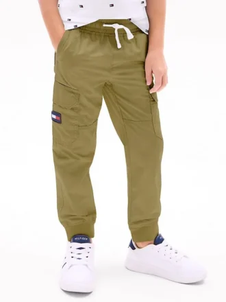 Pantalones cargo elásticos para niño