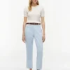 Pantalones con bolsillos de algodón elástico