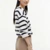 Pantalones con bolsillos de algodón elástico