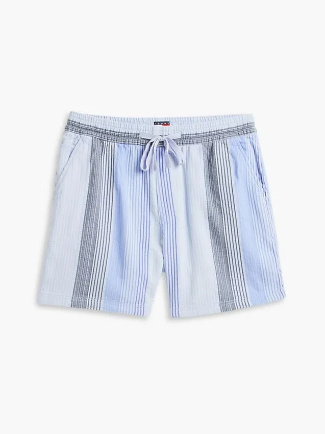 Pantalones cortos a rayas Dobby de Tommy Jeans Pantalones cortos a rayas Dobby de Tommy Jeans