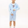 Pantalones cortos a rayas para niño