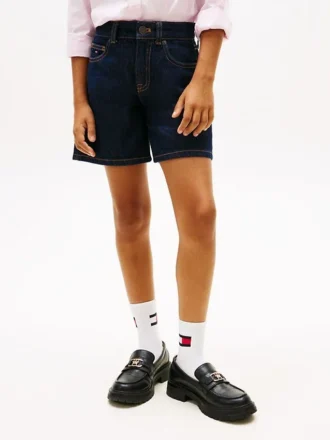 Pantalones cortos bermudas de denim para niño