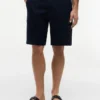 Pantalones cortos cargo de sarga elástica de corte holgado