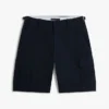 Pantalones cortos cargo de sarga elástica de corte holgado