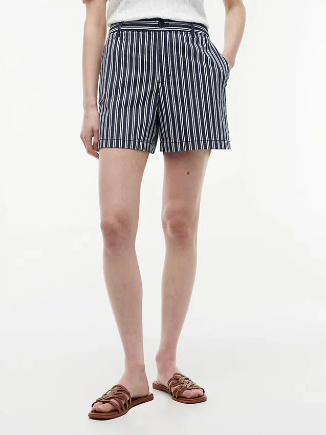 Pantalones cortos chinos a rayas Pantalones cortos chinos a rayas