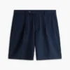 Pantalones cortos chinos de lana plisados New York Label Pantalones cortos chinos de lana plisados New York Label