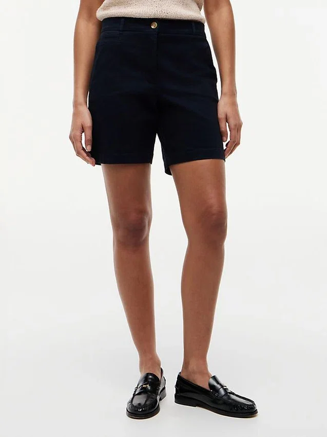 Pantalones cortos chinos elásticos de 18 cm Pantalones cortos chinos elásticos de 18 cm