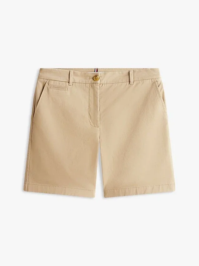 Pantalones cortos chinos elásticos de 18 cm Pantalones cortos chinos elásticos de 18 cm