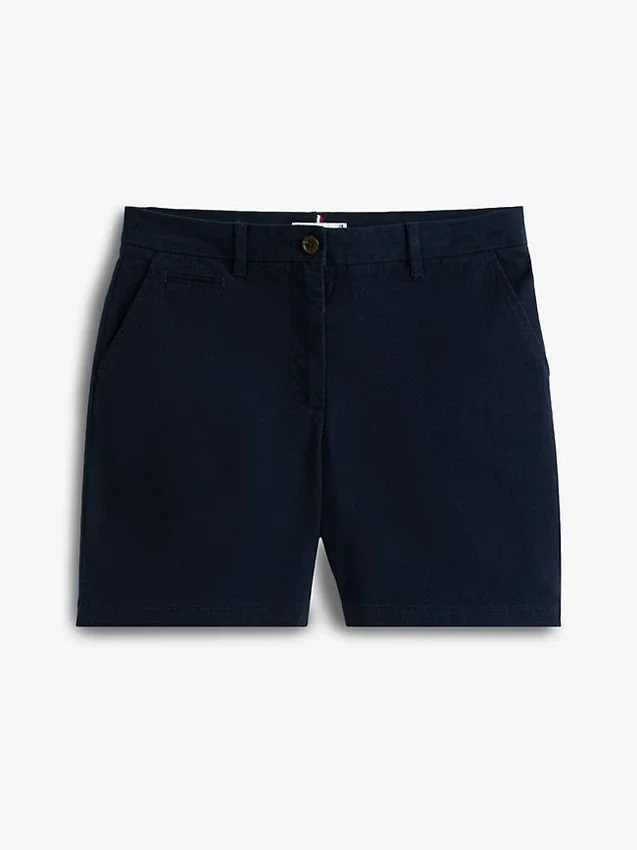 Pantalones cortos chinos elásticos de 18 cm Pantalones cortos chinos elásticos de 18 cm