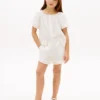 Pantalones cortos con volantes para niña Pantalones cortos con volantes para niña