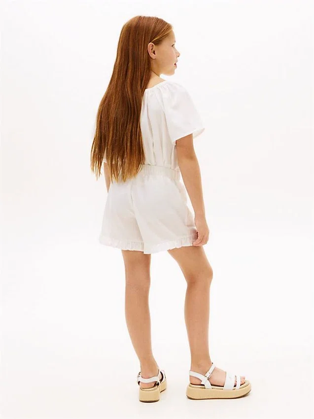 Pantalones cortos con volantes para niña Pantalones cortos con volantes para niña
