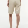 Pantalones cortos de 28 cm en mezcla de lino Pantalones cortos de 28 cm en mezcla de lino