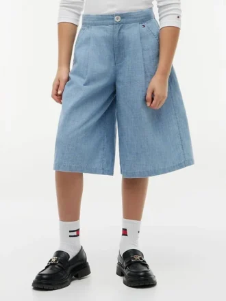 Pantalones cortos de cambray para niños