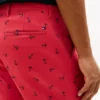 Pantalones cortos de corte regular con estampado de anclas de 18 cm