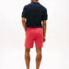 Pantalones cortos de corte regular con estampado de anclas de 18 cm