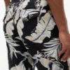 Pantalones cortos de corte regular con estampado tropical de 18 cm Pantalones cortos de corte regular con estampado tropical de 18 cm