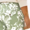 Pantalones cortos de corte regular con estampado tropical de 18 cm Pantalones cortos de corte regular con estampado tropical de 18 cm