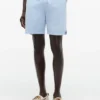 Pantalones cortos de corte regular de 18 cm con lavado a la prenda Pantalones cortos de corte regular de 18 cm con lavado a la prenda