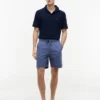 Pantalones cortos de corte regular de 18 cm con lavado a la prenda Pantalones cortos de corte regular de 18 cm con lavado a la prenda
