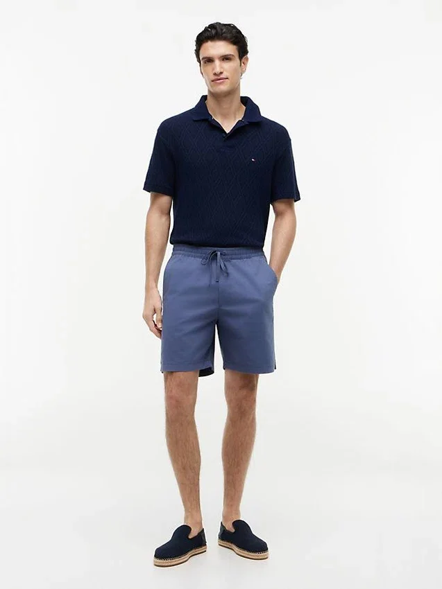 Pantalones cortos de corte regular de 18 cm con lavado a la prenda Pantalones cortos de corte regular de 18 cm con lavado a la prenda