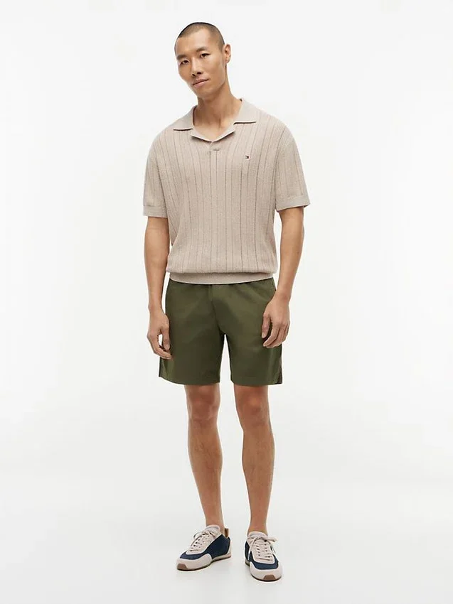 Pantalones cortos de corte regular de 18 cm con lavado a la prenda Pantalones cortos de corte regular de 18 cm con lavado a la prenda