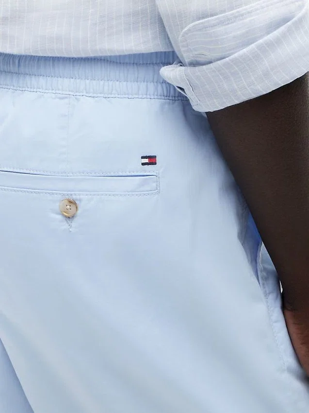 Pantalones cortos de corte regular de 18 cm con lavado a la prenda Pantalones cortos de corte regular de 18 cm con lavado a la prenda