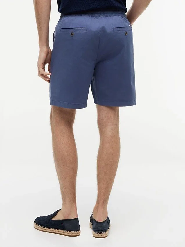 Pantalones cortos de corte regular de 18 cm con lavado a la prenda Pantalones cortos de corte regular de 18 cm con lavado a la prenda