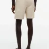 Pantalones cortos de corte regular de 18 cm con lavado a la prenda Pantalones cortos de corte regular de 18 cm con lavado a la prenda