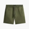 Pantalones cortos de corte regular de 18 cm con lavado a la prenda Pantalones cortos de corte regular de 18 cm con lavado a la prenda