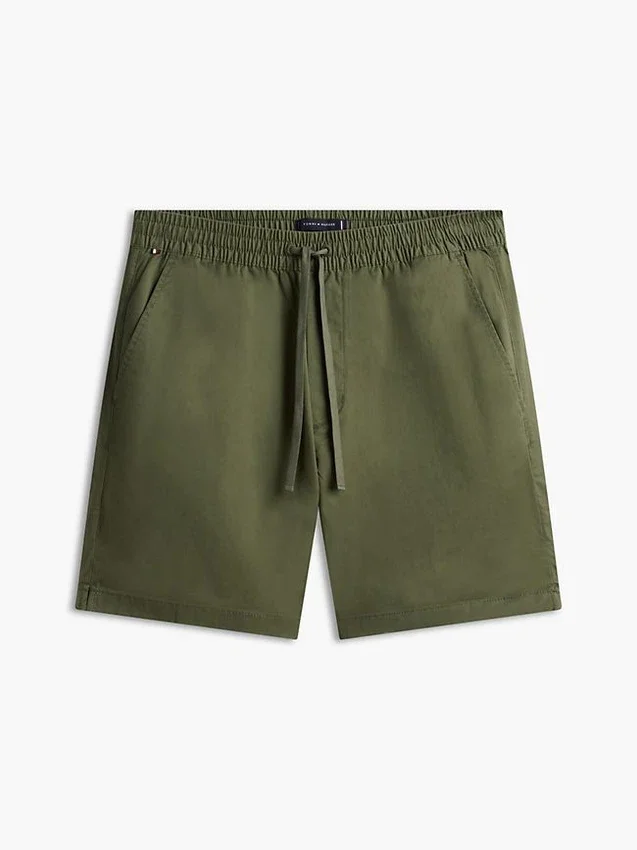 Pantalones cortos de corte regular de 18 cm con lavado a la prenda Pantalones cortos de corte regular de 18 cm con lavado a la prenda