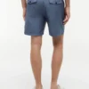 Pantalones cortos de corte regular de 18 cm en mezcla de algodón y lino Pantalones cortos de corte regular de 18 cm en mezcla de algodón y lino