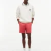 Pantalones cortos de corte regular de 18 cm teñidos en prenda Pantalones cortos de corte regular de 18 cm teñidos en prenda