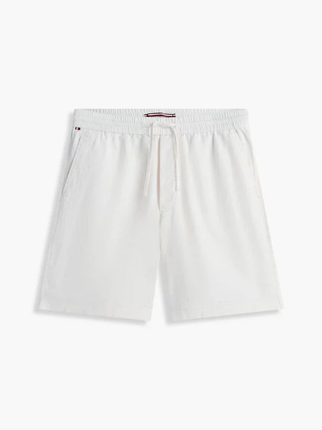 Pantalones cortos de corte regular de 20,3 cm en mezcla de lino Pantalones cortos de corte regular de 20,3 cm en mezcla de lino
