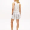 Pantalones cortos de dormir de popelín a rayas