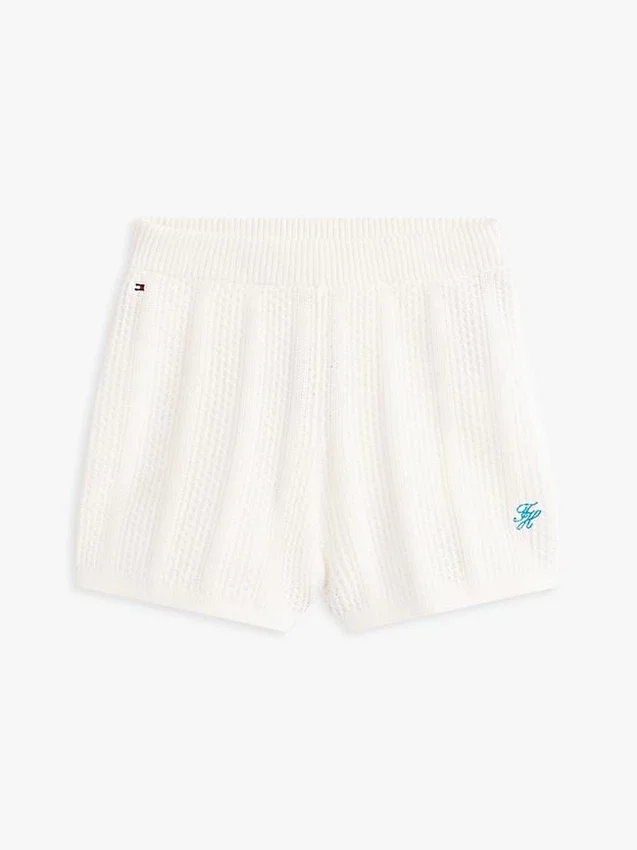 Pantalones cortos de ganchillo para niña Pantalones cortos de ganchillo para niña