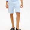 Pantalones cortos de mezcla de lino para niño