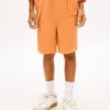 Pantalones cortos de mezcla de lino para niño
