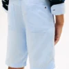Pantalones cortos de mezcla de lino para niño