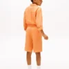 Pantalones cortos de mezcla de lino para niño