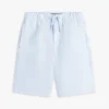 Pantalones cortos de mezcla de lino para niño