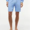 Pantalones cortos de pijama de piqué con logotipo de Hilfiger Pantalones cortos de pijama de piqué con logotipo de Hilfiger