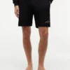 Pantalones cortos de pijama de piqué con logotipo de Hilfiger Pantalones cortos de pijama de piqué con logotipo de Hilfiger