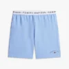 Pantalones cortos de pijama de piqué con logotipo de Hilfiger Pantalones cortos de pijama de piqué con logotipo de Hilfiger