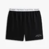 Pantalones cortos de pijama de piqué con logotipo de Hilfiger Pantalones cortos de pijama de piqué con logotipo de Hilfiger