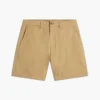 Pantalones cortos de seersucker de corte regular de 18 cm