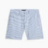 Pantalones cortos de seersucker de corte regular de 18 cm Pantalones cortos de seersucker de corte regular de 18 cm