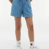 Pantalones cortos elásticos con cinturón para niños