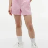 Pantalones cortos elásticos con cinturón para niños