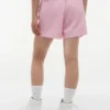 Pantalones cortos elásticos con cinturón para niños
